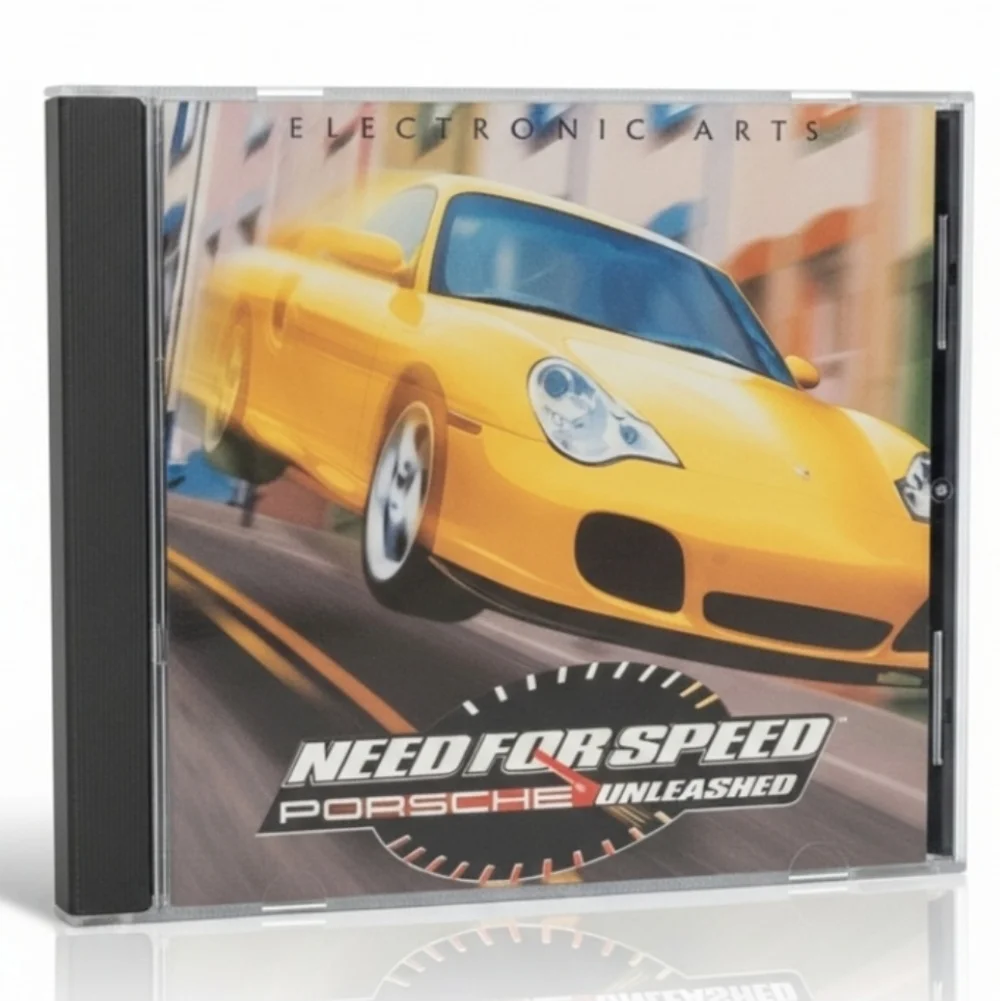 Need for Speed: Porsche Unleashed (PC, 2000) 5th Installment Of Series Racing. T